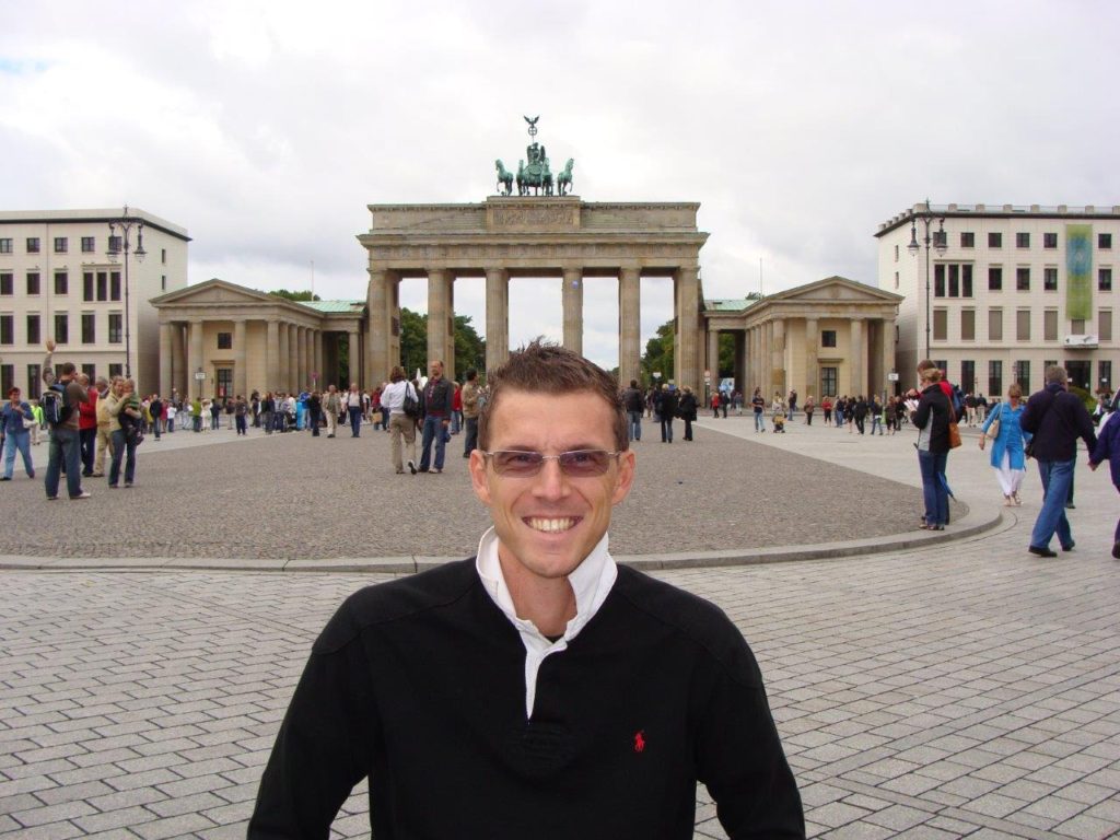 The Brandenburg Gate, Blumil wheelchair, Berlin, Germany, accessibility