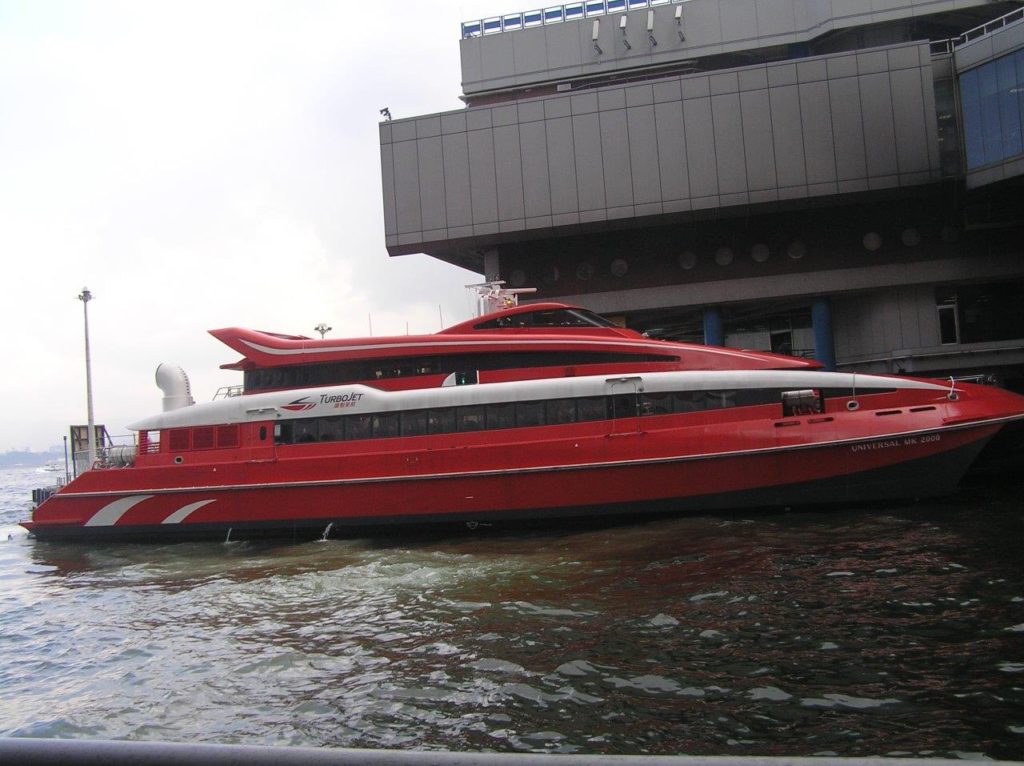 Hydroplane boat, Macau, China, accessibility rating, Blumil wheelchair