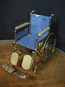 A traditional wheelchair - still not electric wheelchair