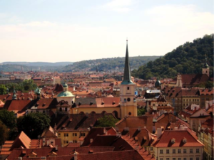 Splendid view in Prague