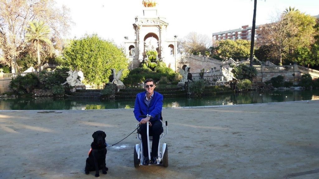 Ciutadella, Barcelona, Spain, travel, travel in an electric wheelchair, wheelchair friendly travel