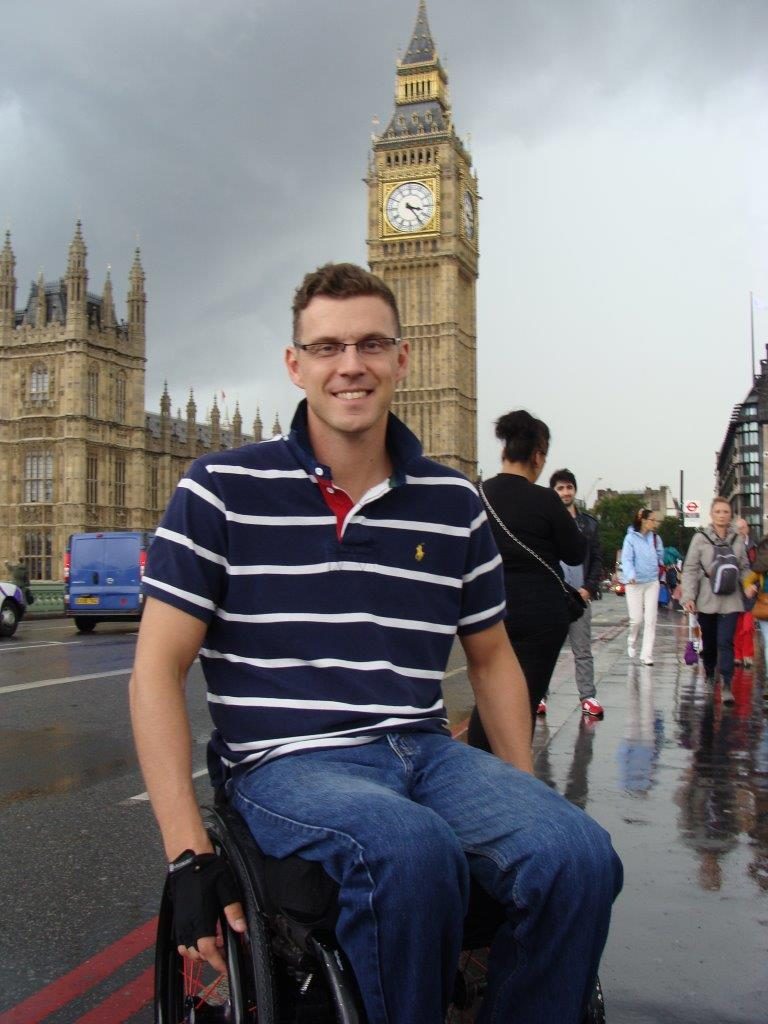 Trip to London, Accessible travelling, Blumil wheelchair