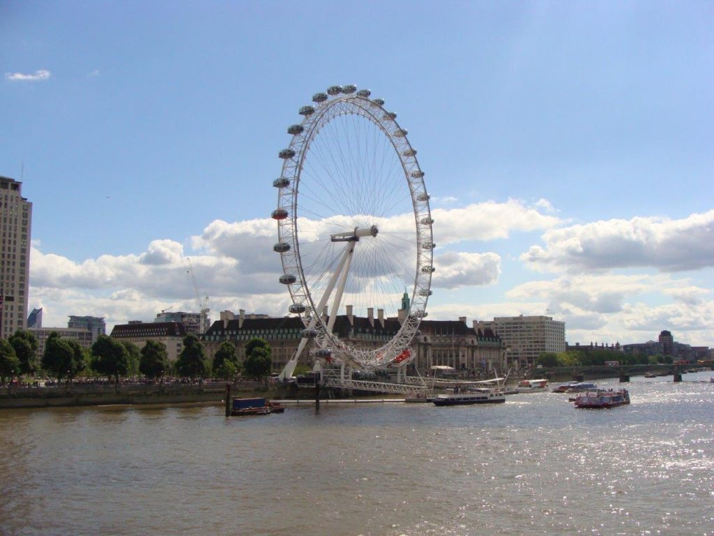 A trip to London, Paralympics 2012, London Eye