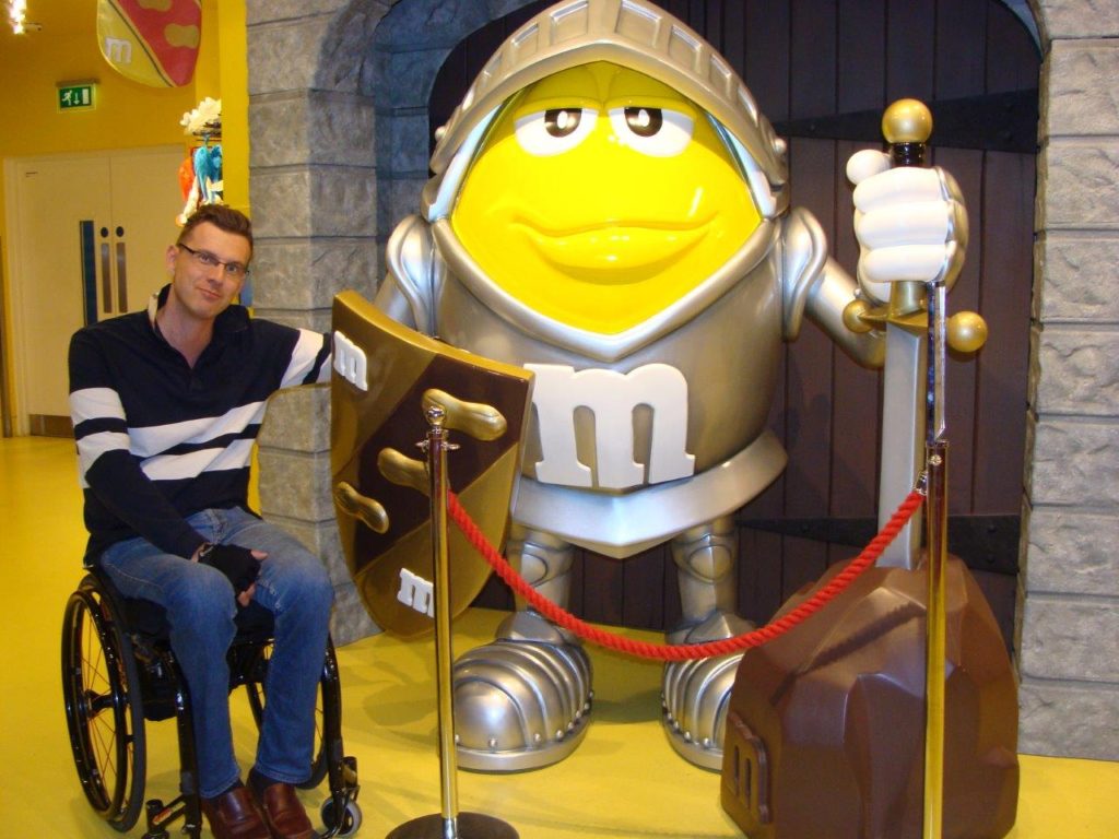 M&M's world, M&M's store, London, England, Accesibility rating