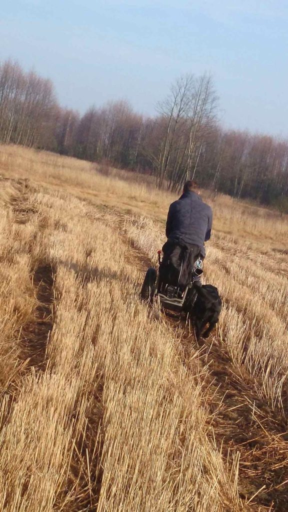 Electric wheelchair, off-road wheelchair, Blumil, all-terrain wheelchair