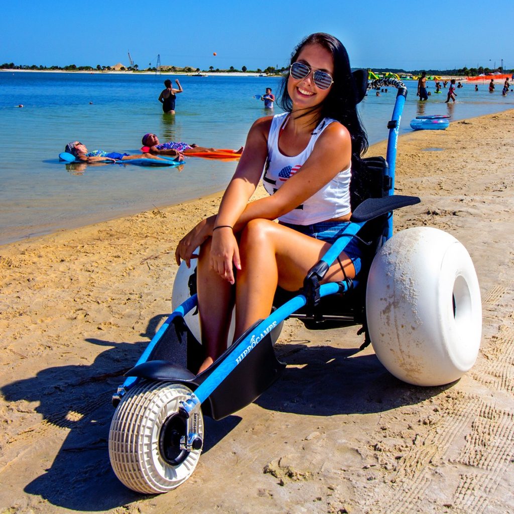 beach wheelchair