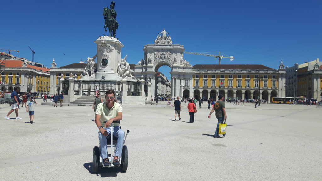 Lisbon, Portugal, travel in an electric wheelchair, accessible travel, Blumil