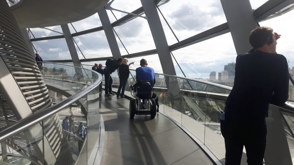 Bundestag, Berlin, Germany, accessible travel, electric wheelchair