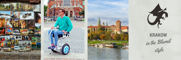 Kraków in an electric wheelchair, accessible travel, travel in an electric wheelchair, wheelchair friendly tourism
