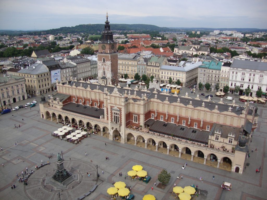 the cloth hall, sukiennice, Krakow, Poland, wheelchair friendly Krakow, electric wheelchair, krakow in an electric wheelchair, accessible krakow, accessibility in Krakow