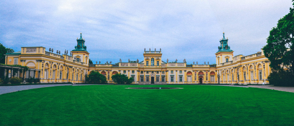 Wilanów Palace, Warsaw, electric wheelchair, Warsaw in a wheelchair, accessible travel, traveling in a wheelchair