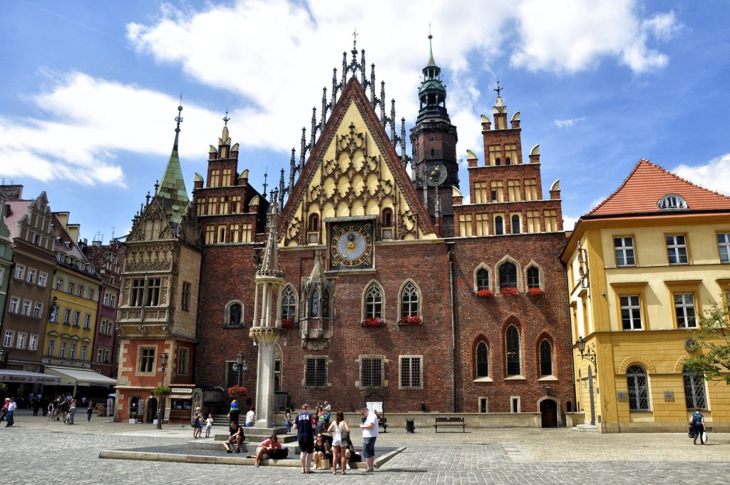 Wrocław, Poland, The Old Town Hall, electric wheelchair, accessible Wrocław, Wrocław in a wheelchair, accessible travel, wheelchair friendly travel, Poland in a wheelchair, wheelchair friendly Poland