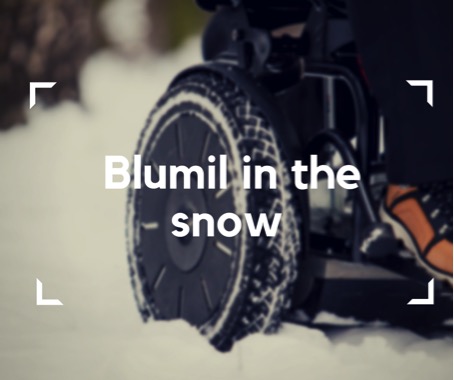 Deep snow Blumil ride