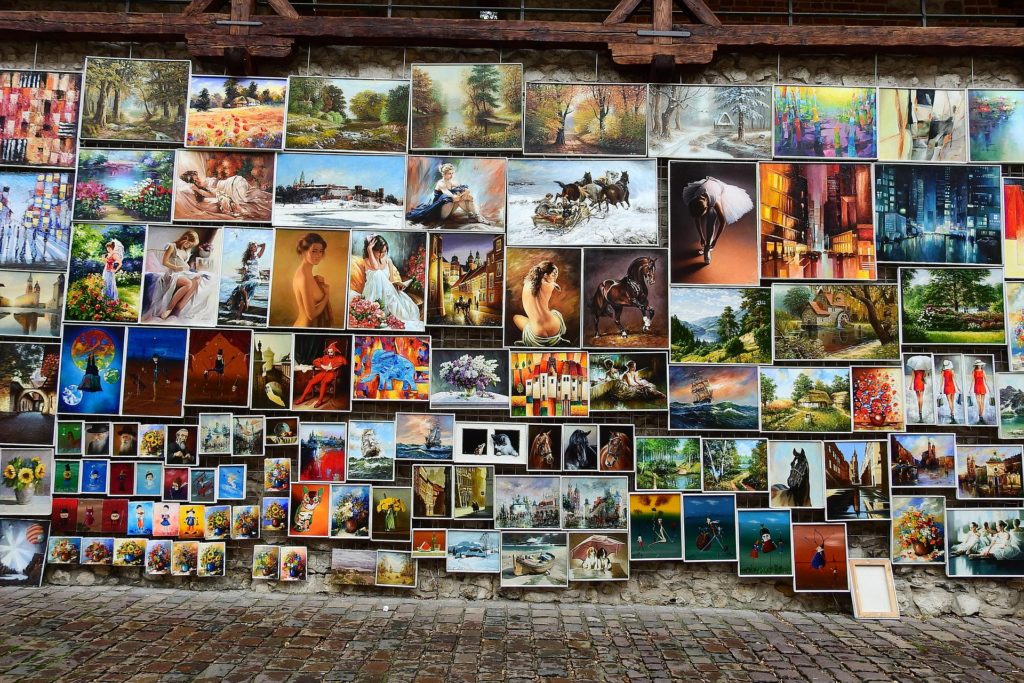 Art in Krakow, Poland, travel in a wheelchair, travel in an electric wheelchair, wheelchair friendly tourism, accessible Krakow, Krakow in a wheelchair